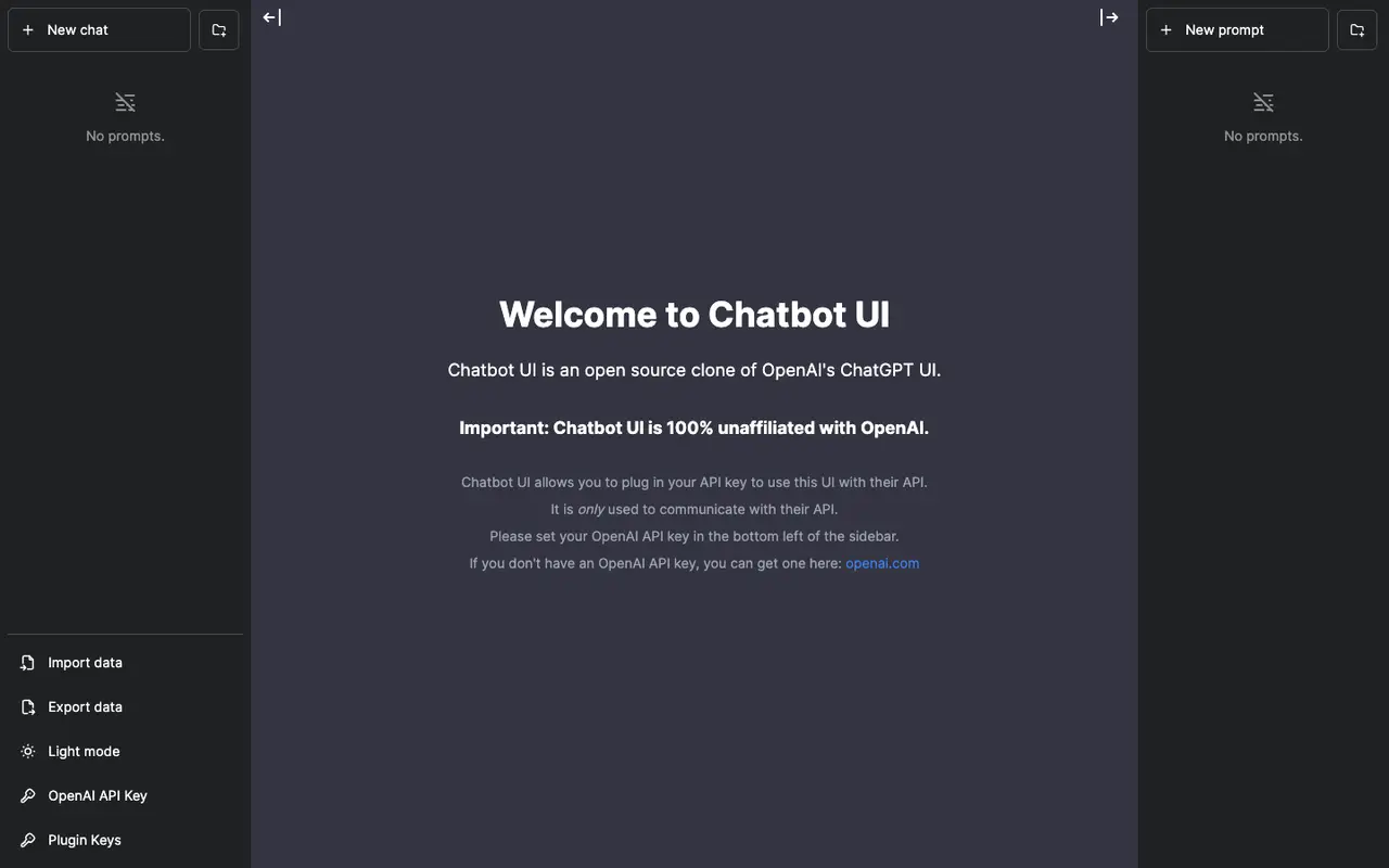 GPT-Bot desktop view
